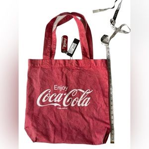 Rolla’s Coca Cola Tote in Coke Red